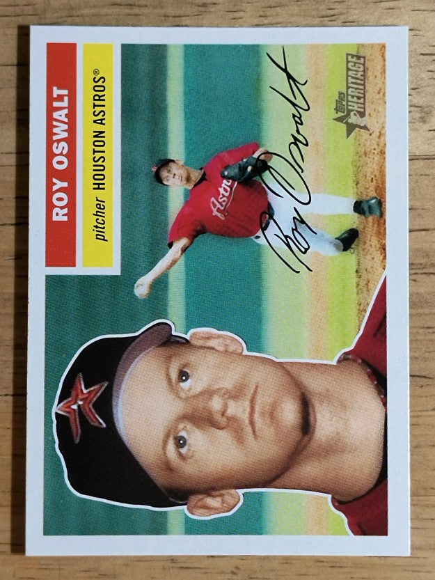 2005 Topps Heritage #227 Roy Oswalt