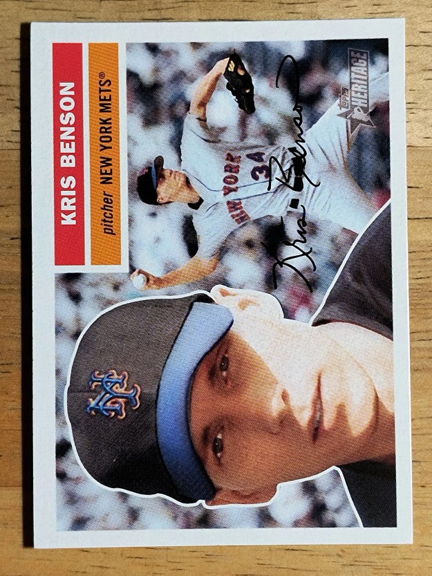 2005 Topps Heritage #224 Kris Benson