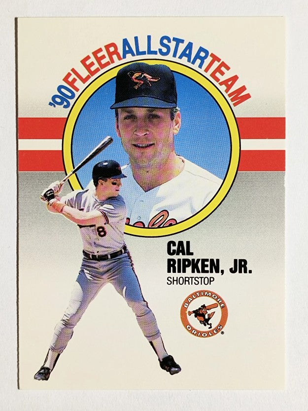1990 Fleer All-Stars #8 Cal Ripken