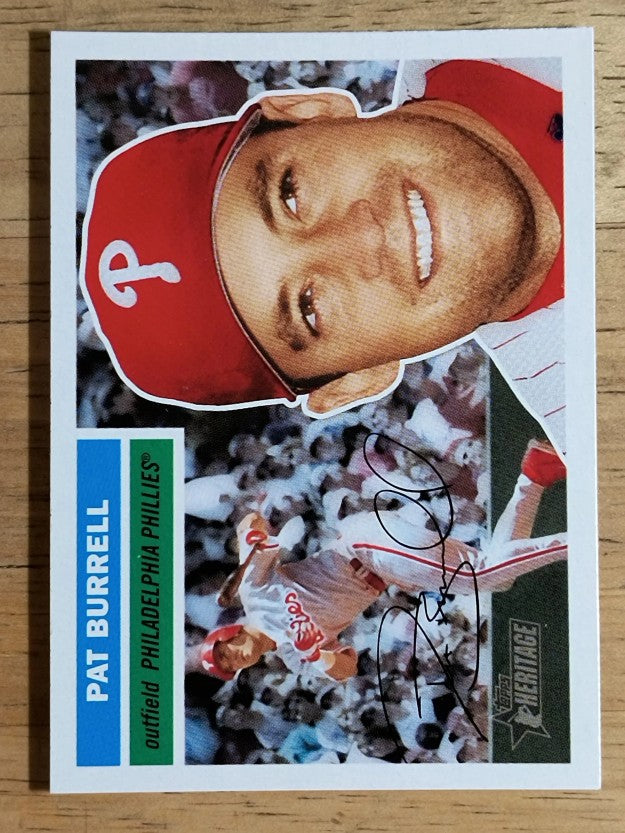 2005 Topps Heritage #222 Pat Burrell
