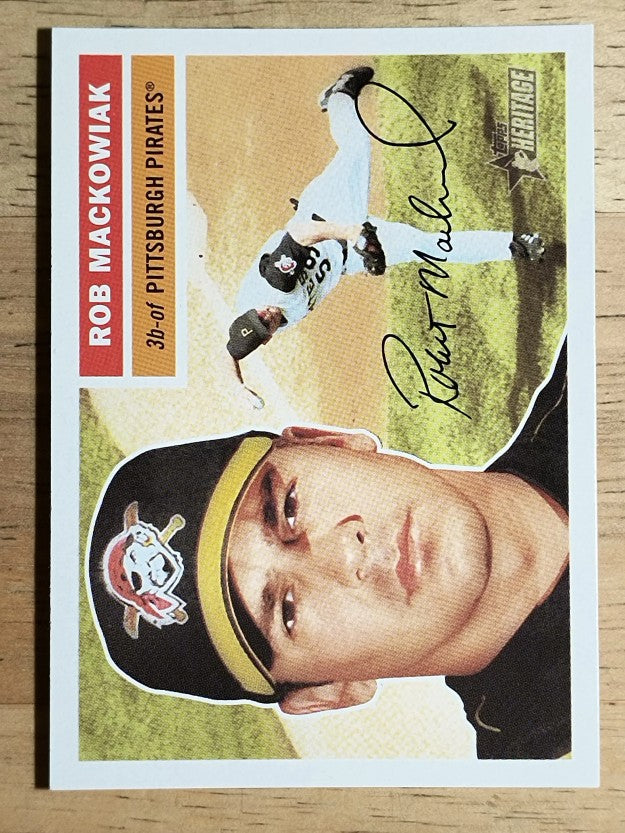 2005 Topps Heritage #220 Rob Mackowiak