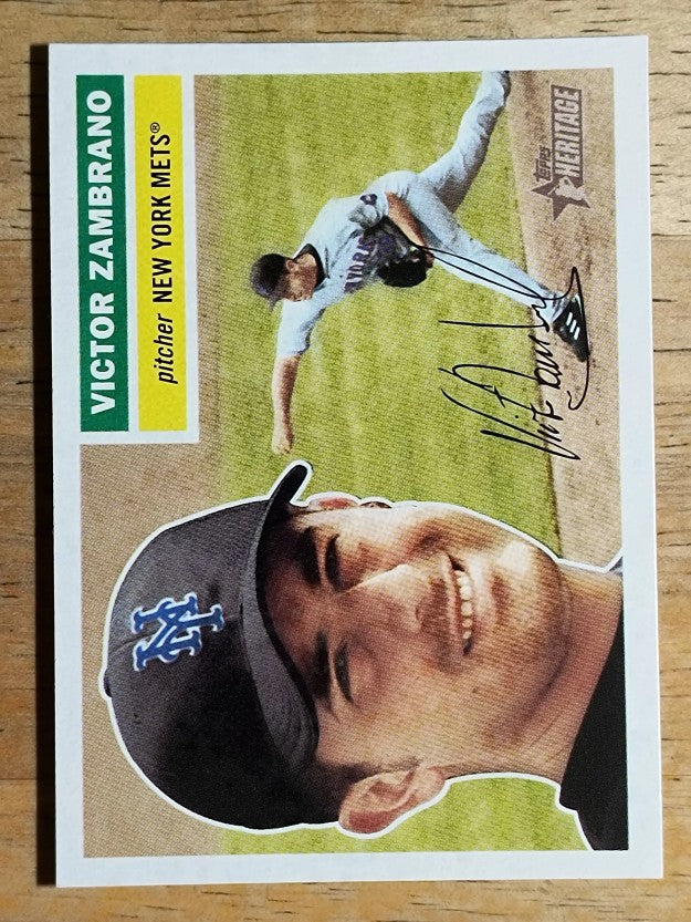 2005 Topps Heritage #338 Victor Zambrano