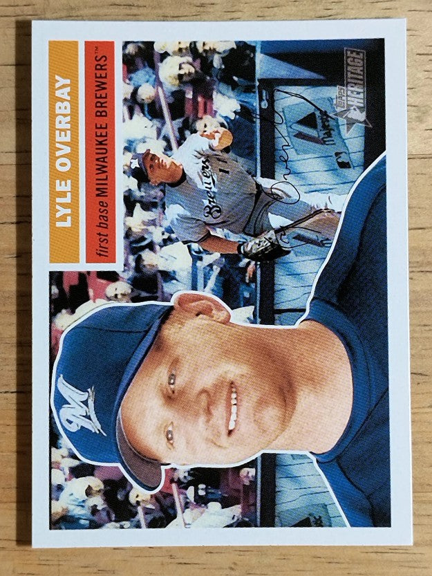 2005 Topps Heritage #335 Lyle Overbay