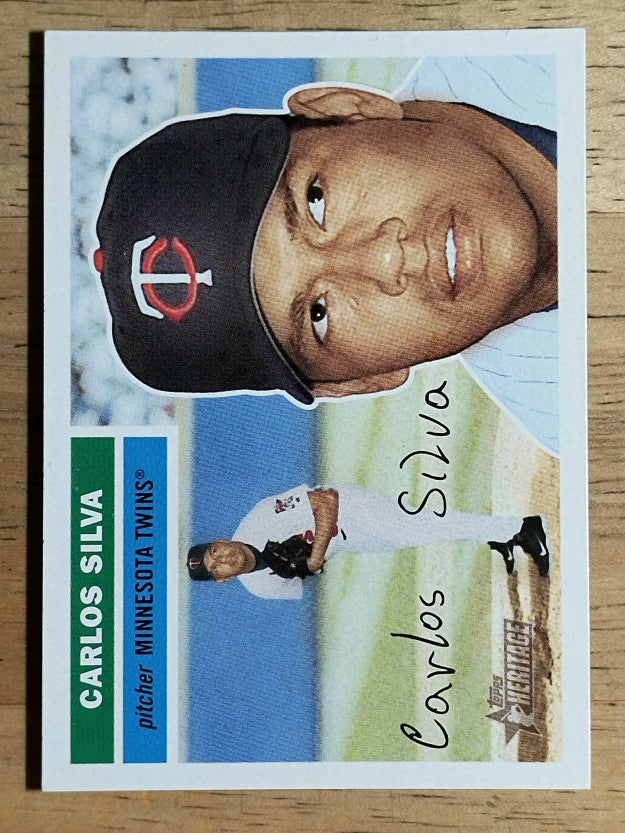 2005 Topps Heritage #178 Carlos Silva