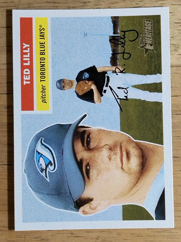 2005 Topps Heritage #168 Ted Lilly