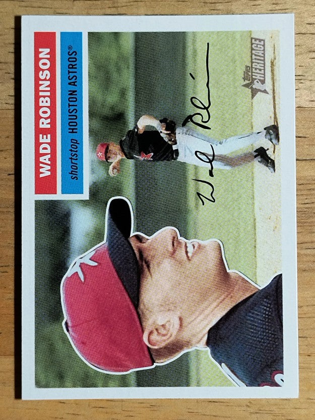 2005 Topps Heritage #309 Wade Robinson RC