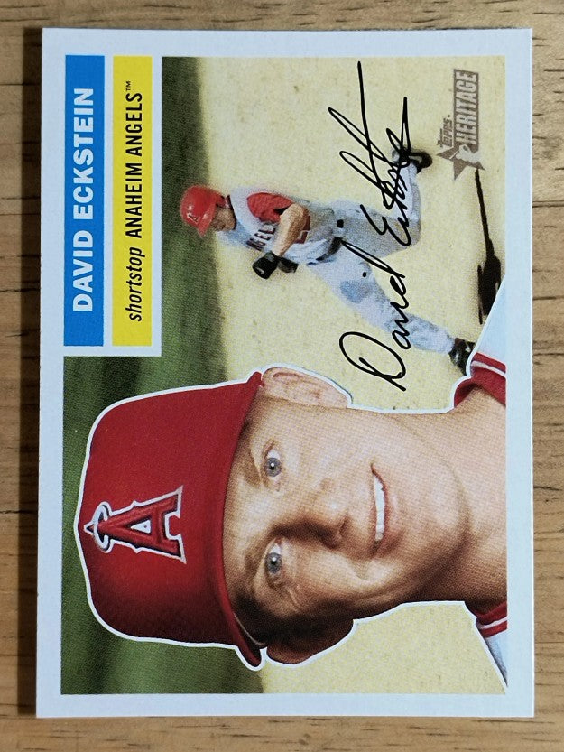 2005 Topps Heritage #305 David Eckstein