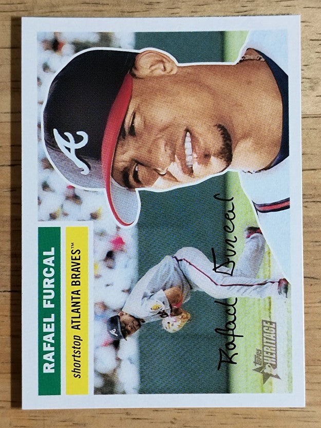 2005 Topps Heritage #304 Rafael Furcal