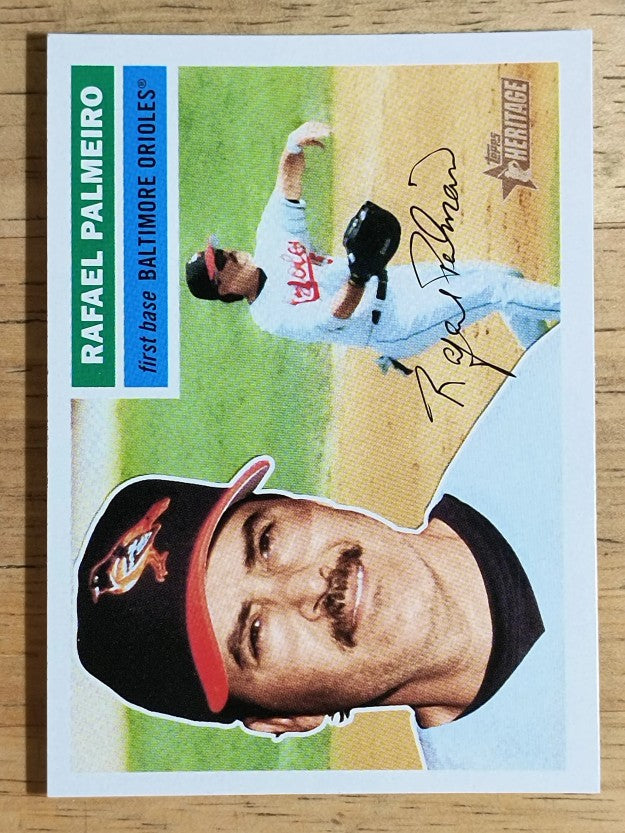 2005 Topps Heritage #303 Rafael Palmeiro