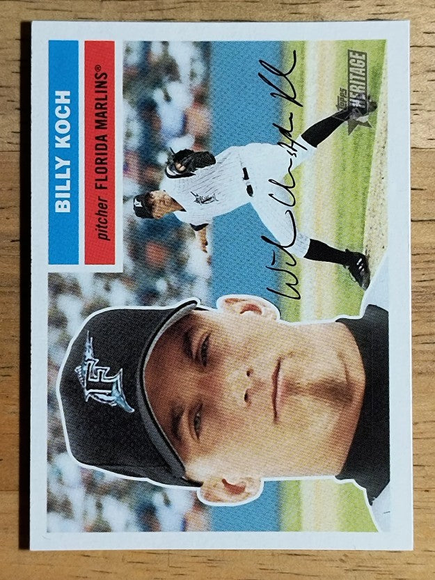 2005 Topps Heritage #315 Billy Koch