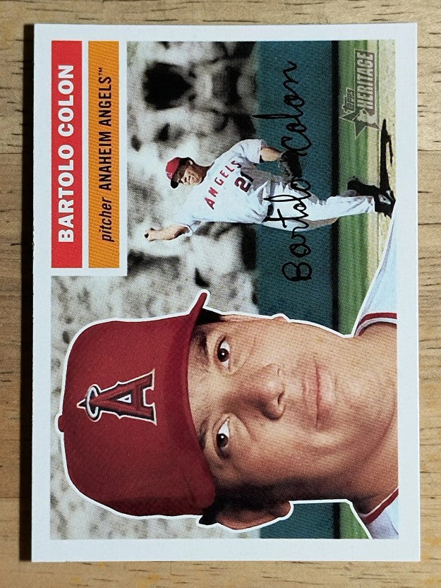 2005 Topps Heritage #113 Bartolo Colon