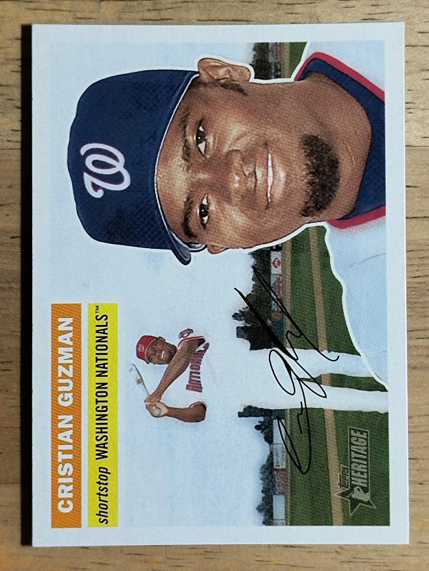 2005 Topps Heritage #109 Cristian Guzman