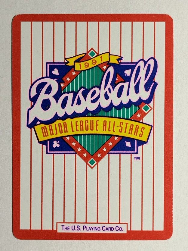 1991 U.S. Playing Cards All-Stars #13D Cal Ripken