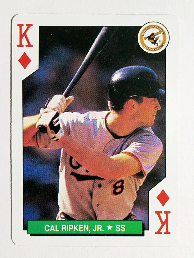 1991 U.S. Playing Cards All-Stars #13D Cal Ripken
