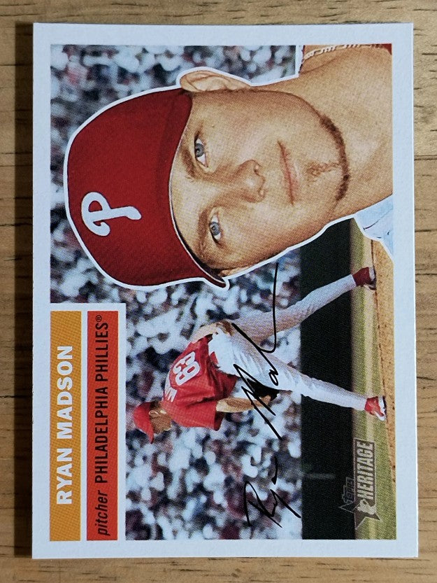 2005 Topps Heritage #395 Ryan Madson
