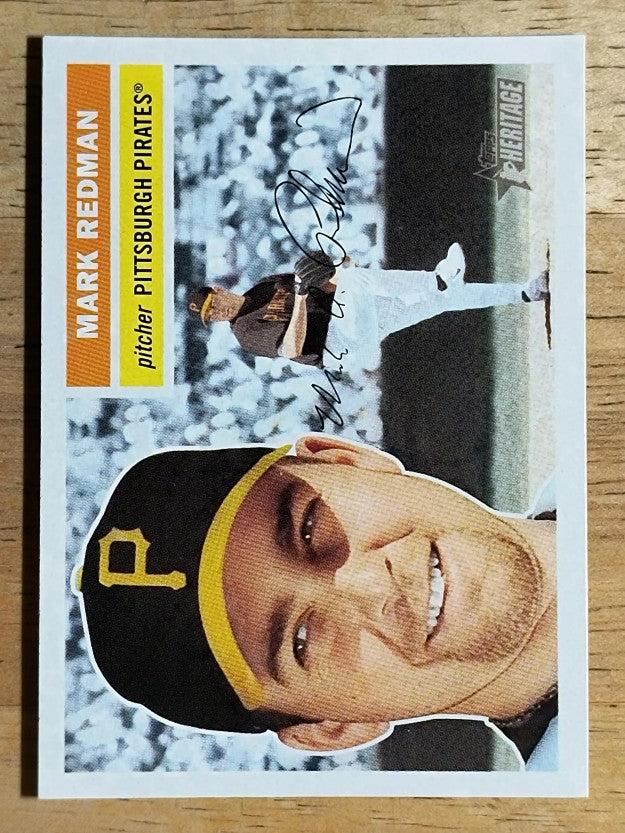 2005 Topps Heritage #394 Mark Redman