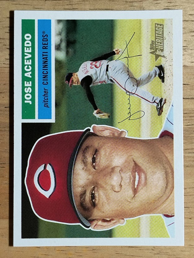 2005 Topps Heritage #391 Jose Acevedo