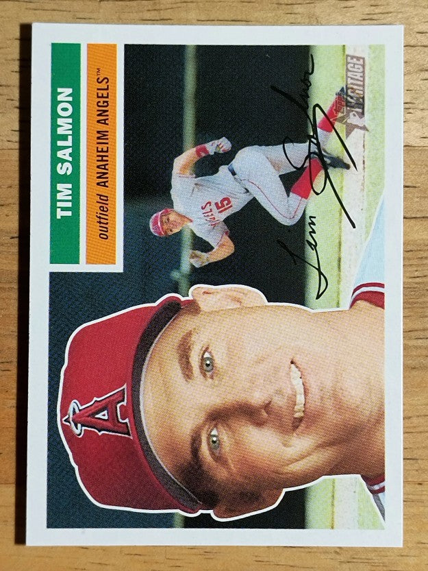 2005 Topps Heritage #388 Tim Salmon