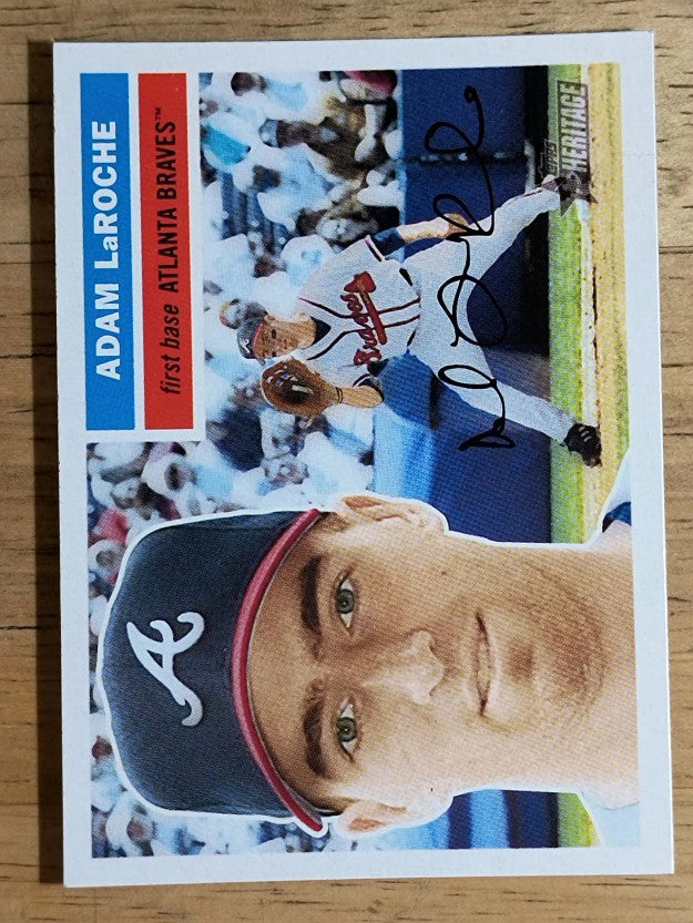 2005 Topps Heritage #386 Adam LaRoche