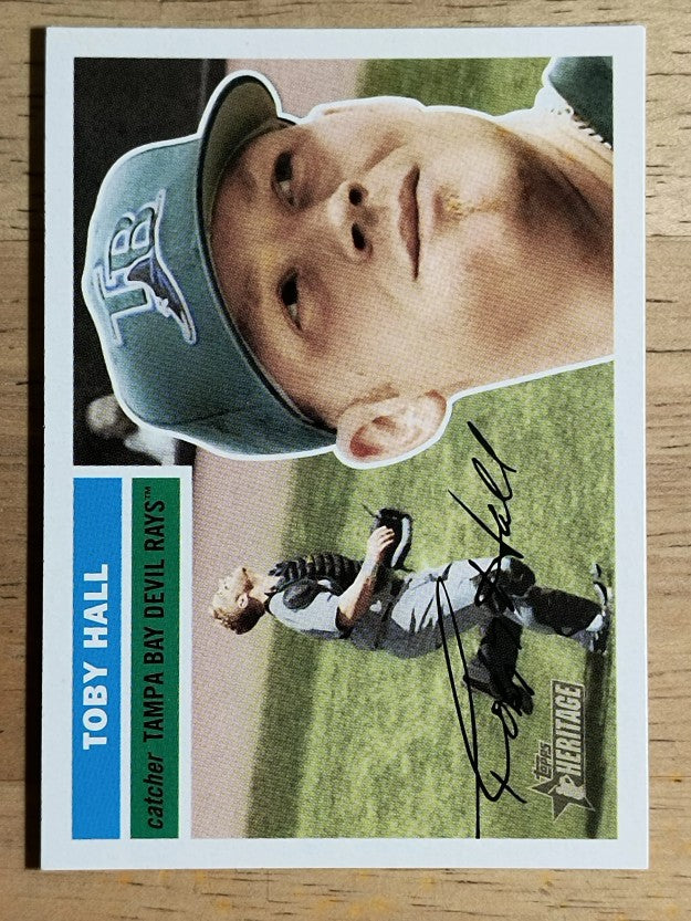 2005 Topps Heritage #385 Toby Hall