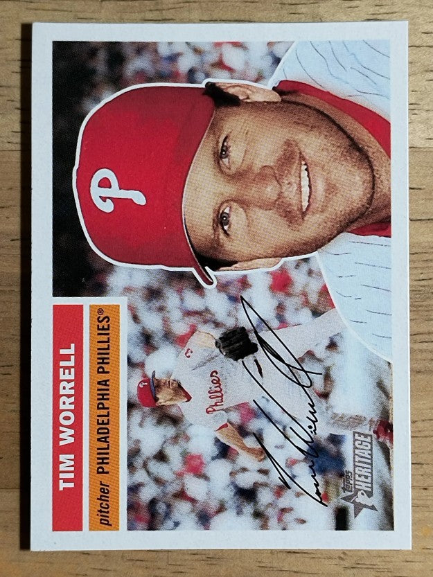 2005 Topps Heritage #258 Tim Worrell