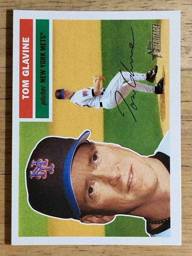 2005 Topps Heritage #248 Tom Glavine