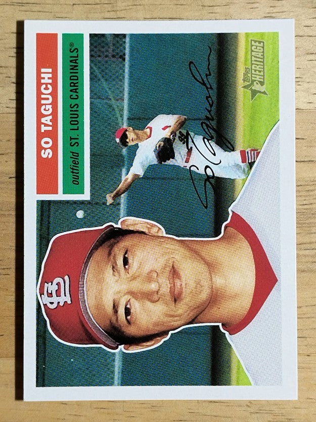 2005 Topps Heritage #245 So Taguchi