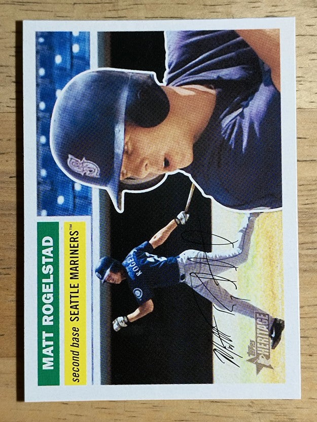 2005 Topps Heritage #384 Matt Rogelstad RC