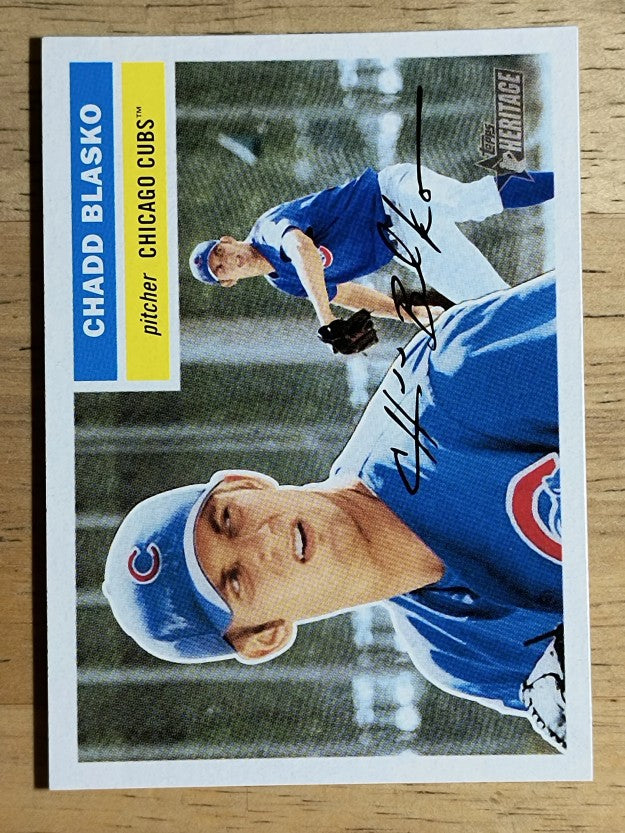 2005 Topps Heritage #373 Chadd Blasko RC