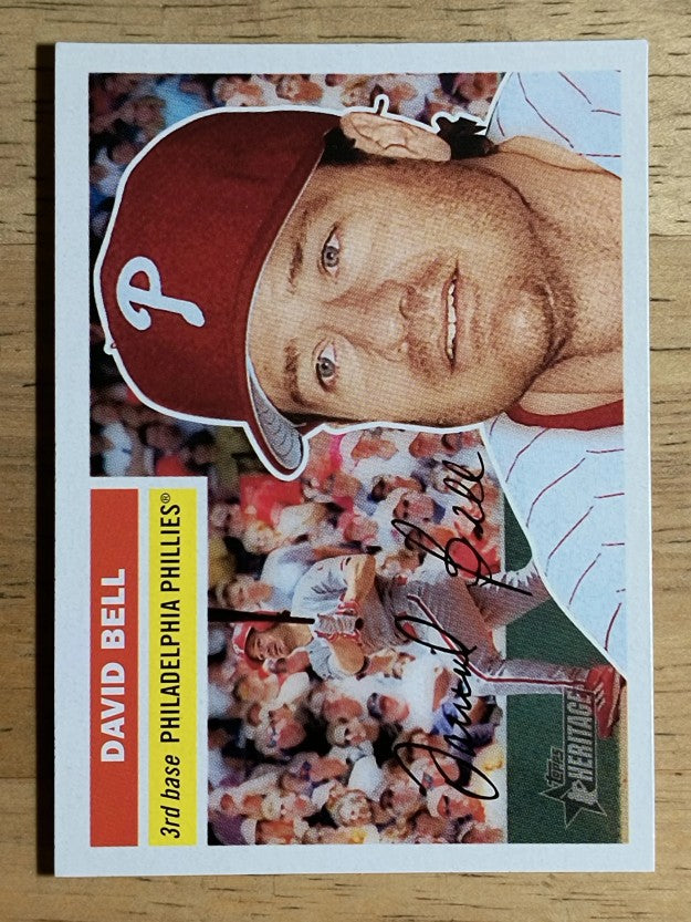 2005 Topps Heritage #366 David Bell