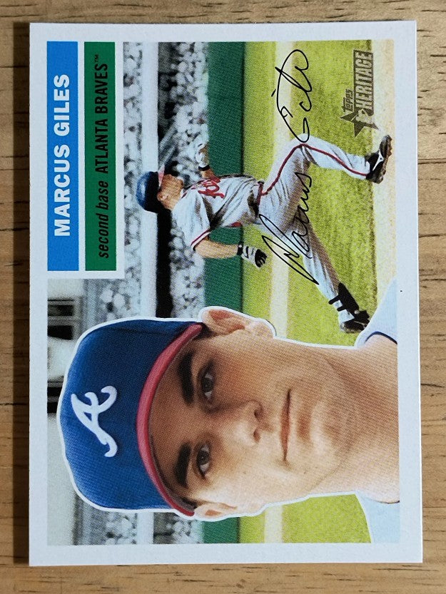 2005 Topps Heritage #364 Marcus Giles
