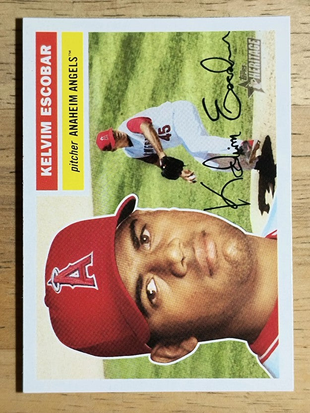 2005 Topps Heritage #363 Kelvim Escobar