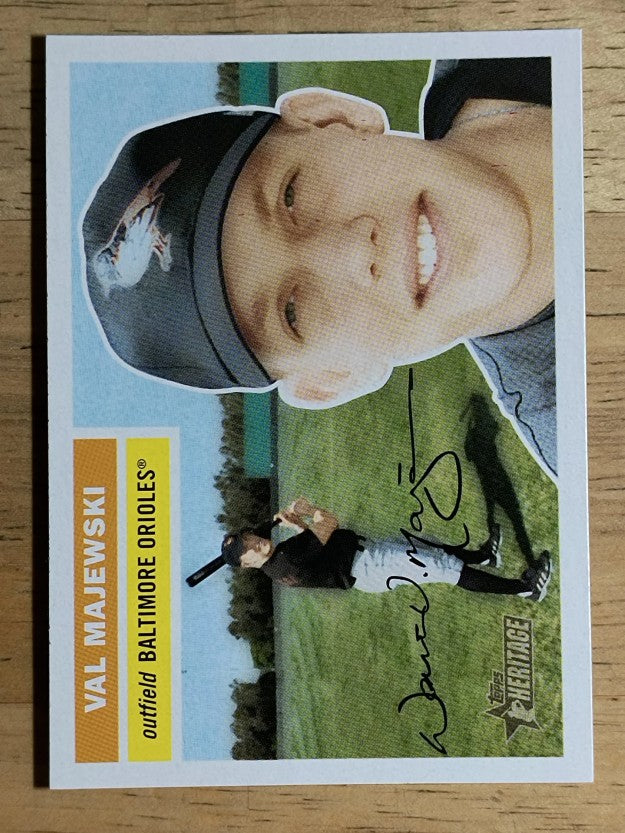 2005 Topps Heritage #361 Val Majewski