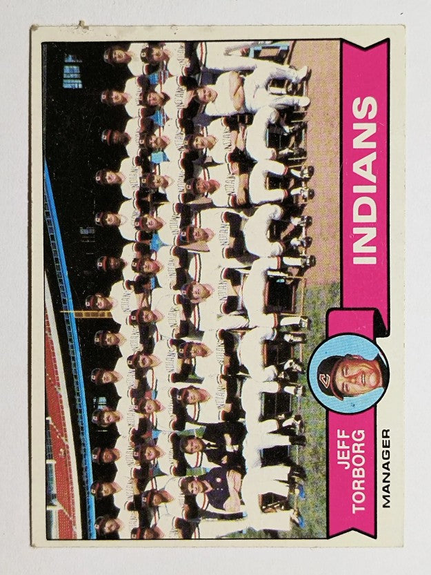 1979 Topps #96 Cleveland Indians CL/Jeff Torborg (GOOD)