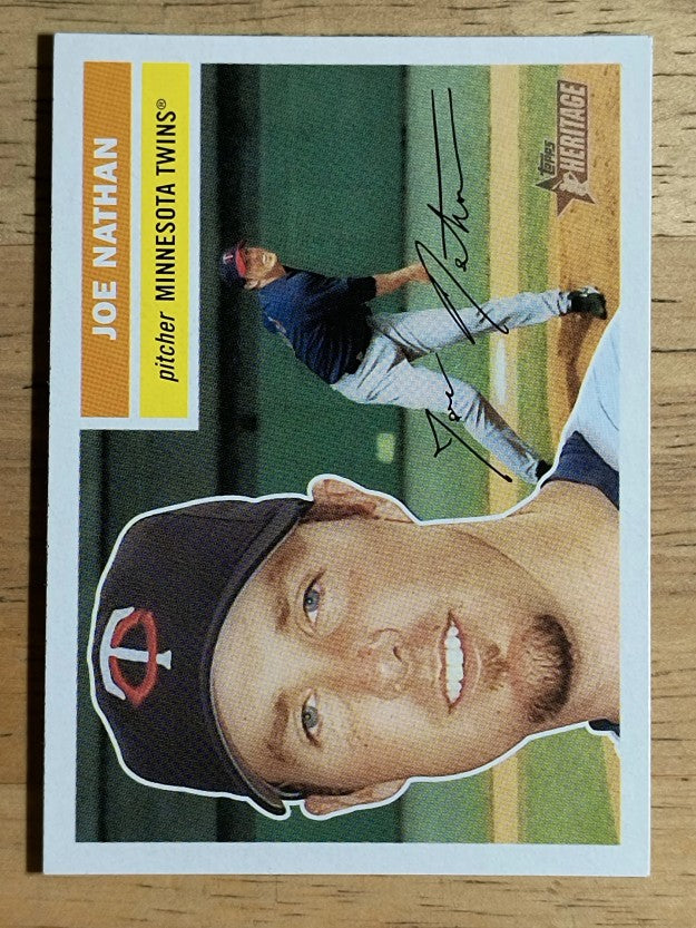 2005 Topps Heritage #358 Joe Nathan