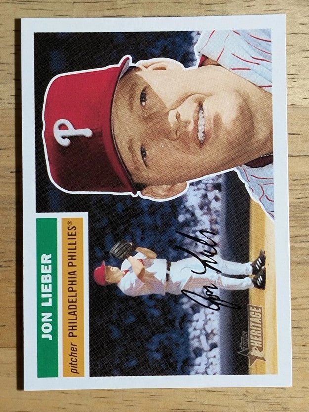 2005 Topps Heritage #355 Jon Lieber
