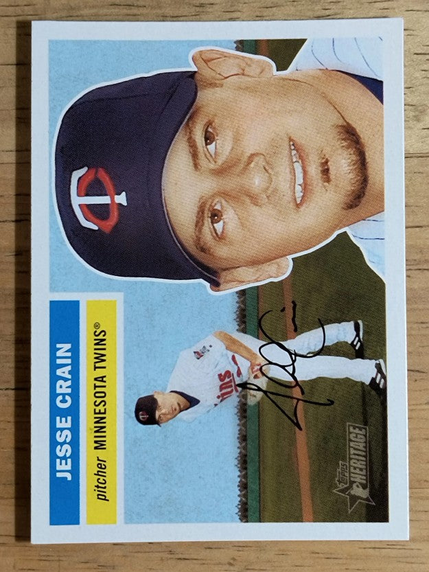 2005 Topps Heritage #342 Jesse Crain
