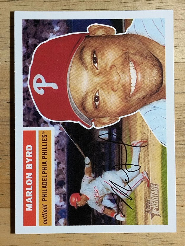 2005 Topps Heritage #291 Marlon Byrd