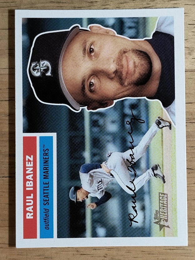 2005 Topps Heritage #217 Raul Ibanez