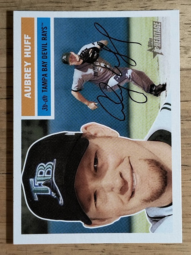 2005 Topps Heritage #214 Aubrey Huff