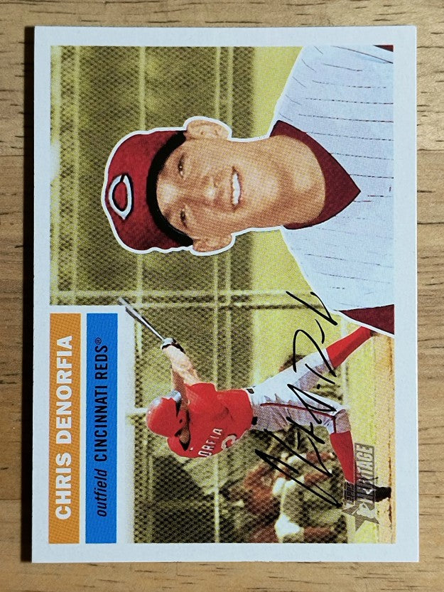 2005 Topps Heritage #212 Chris Denorfia RC