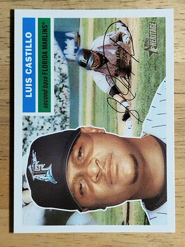 2005 Topps Heritage #211 Luis Castillo
