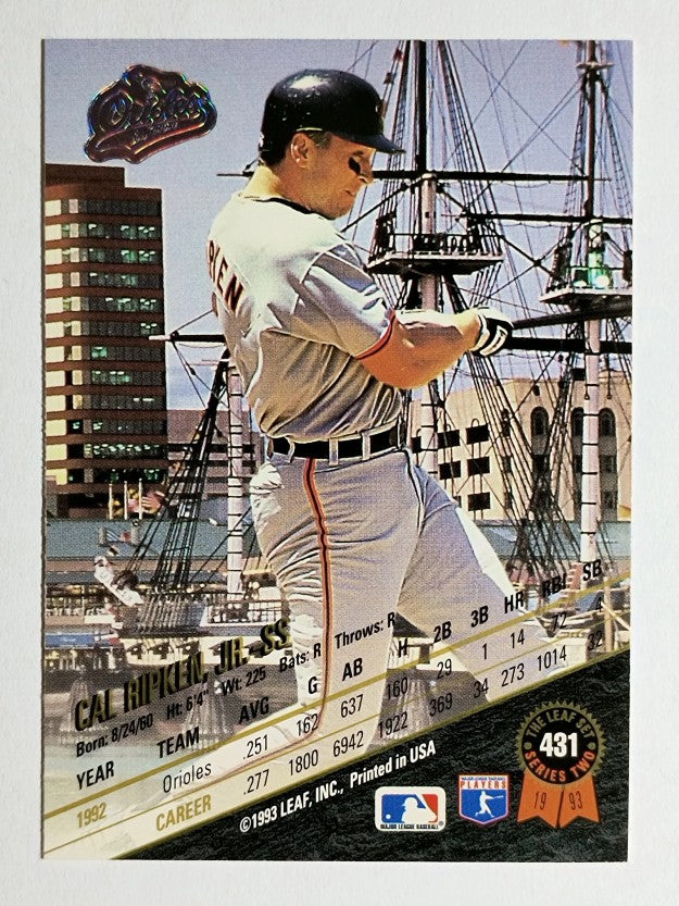 1993 Leaf #431 Cal Ripken