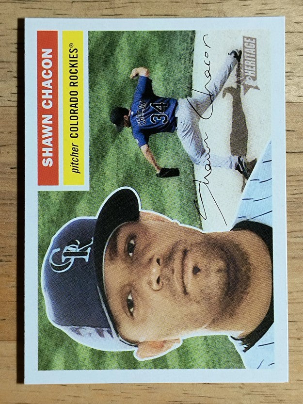 2005 Topps Heritage #209 Shawn Chacon