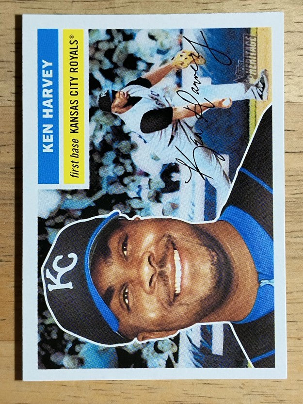 2005 Topps Heritage #195 Ken Harvey