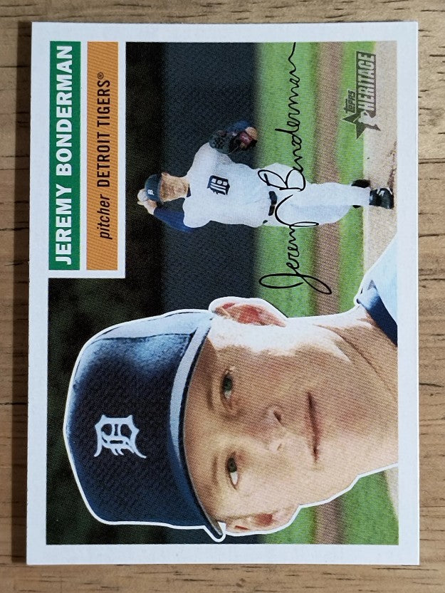 2005 Topps Heritage #191 Jeremy Bonderman