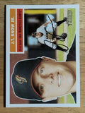 2005 Topps Heritage White Backs #393 J.T. Snow Jr.