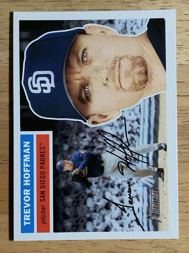 2005 Topps Heritage White Backs #349 Trevor Hoffman