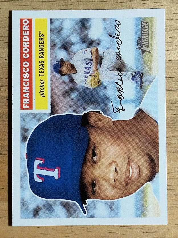 2005 Topps Heritage White Backs #247 Francisco Cordero