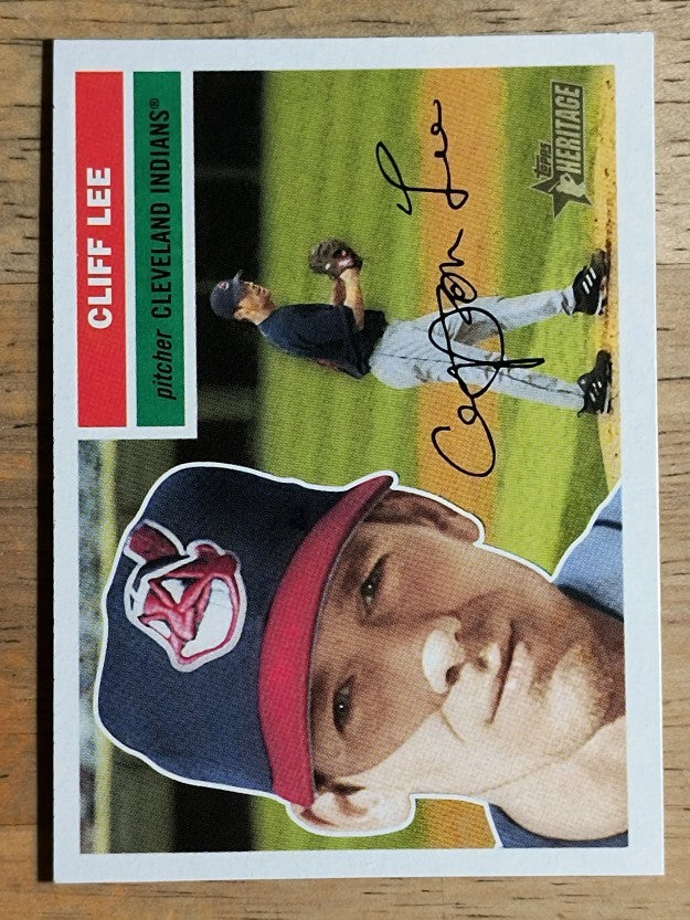 2005 Topps Heritage White Backs #250 Cliff Lee